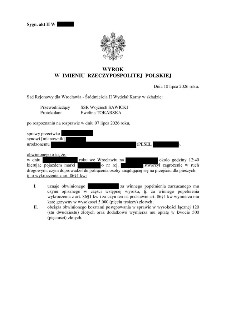 Odstąpienie od zakazu prowadzenia pojazdów – wygrana sprawa